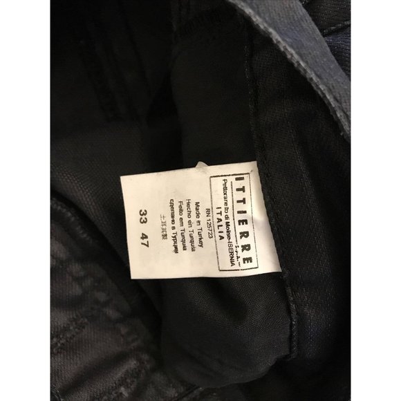 Just Cavalli Dark Grey Distressed Look Jeans Sz33 /34 AUTH! Italy NWOT - Picture 7 of 9